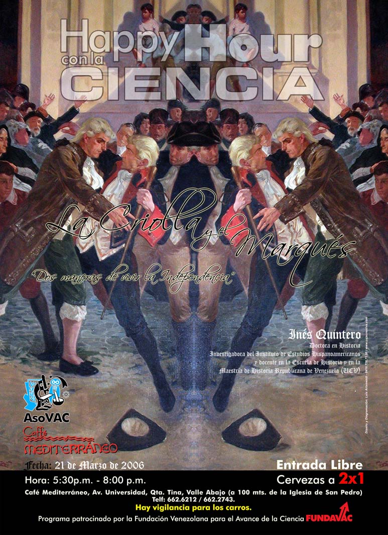 Happy Hour con la Ciencia: La Criolla y el Marqués